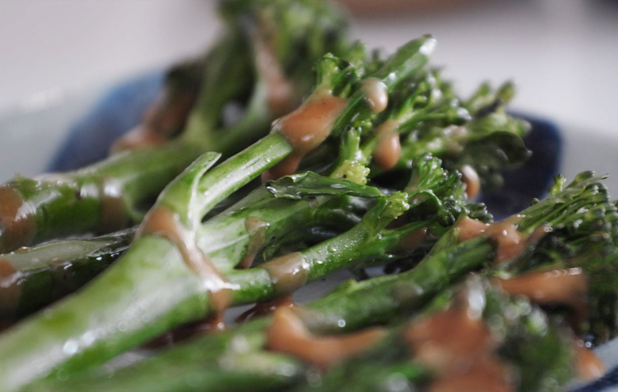 Miso Noodles with Tenderstem Broccoli - The Veg Connection