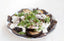 Fatteh - Baked Aubergine with Roasted Chickpeas, Flatbread & Garlic Sauce - Clearspring