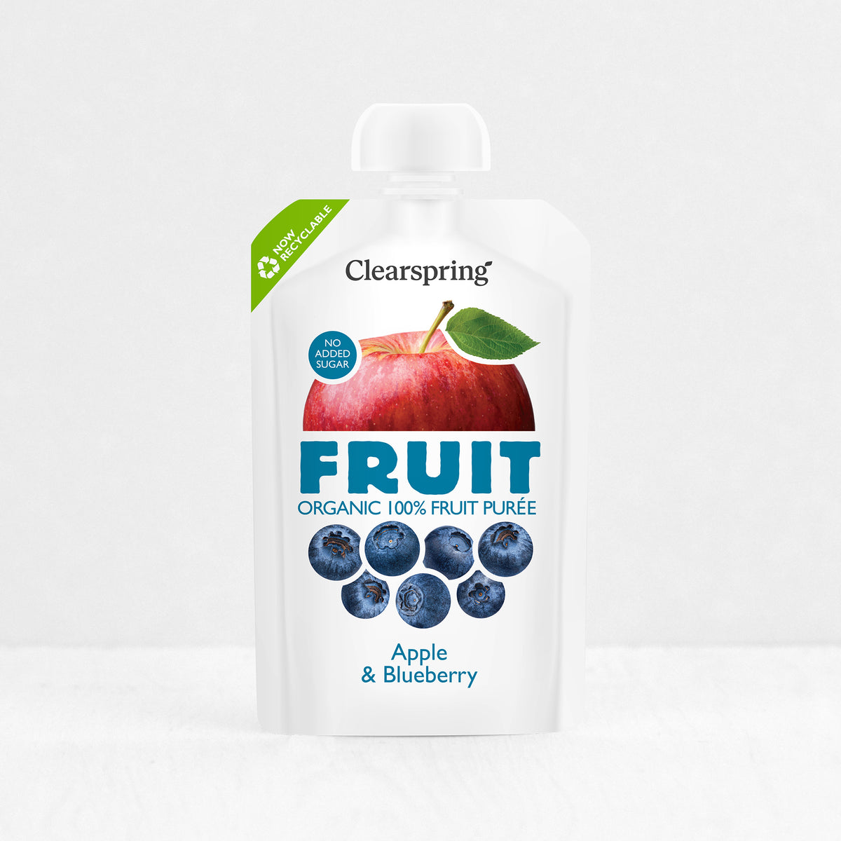 Clearspring Organic FRUIT 100% Fruit Purée - Apple &amp; Blueberry