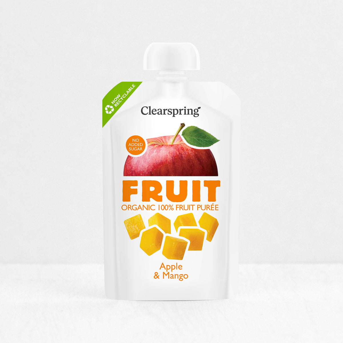 Clearspring Organic FRUIT 100% Fruit Purée - Apple &amp; Mango