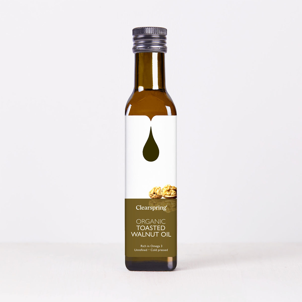 Organic Toasted Walnut Oil - 250ml