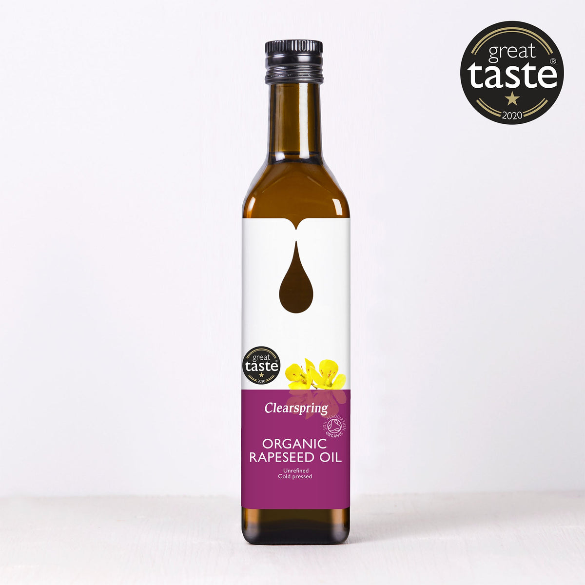 Organic Rapeseed Oil (6 Pack)