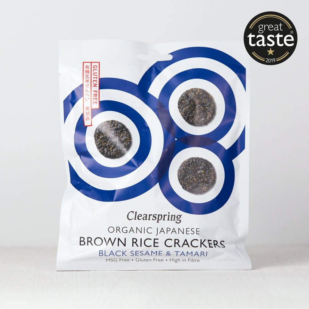 Clearspring Organic Brown Rice Cakes Quinoa & Chia 120g | British Online